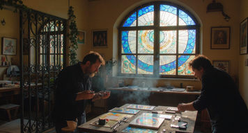 Whispered Light and Shadow: The Secret Dance of Parisian Stained Glass