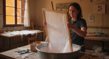 Weaving the Soul of Barcelona through an Artisan Paper Workshop