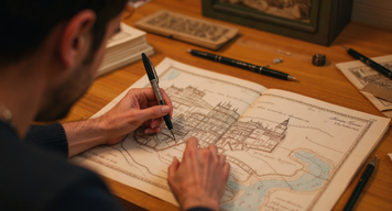 A Walk Through Time: Experiencing London’s Endangered Handwritten Maps Workshop