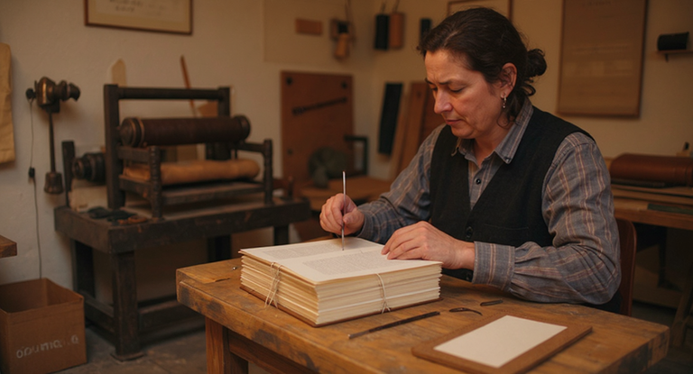 Unearthing London's Hidden Craft: A Day at the Traditional Bookbinding Workshop