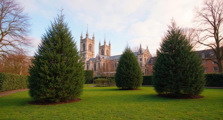 A Quiet Morning Among London’s Ancient Yew Trees at Westminster Abbey’s Garden