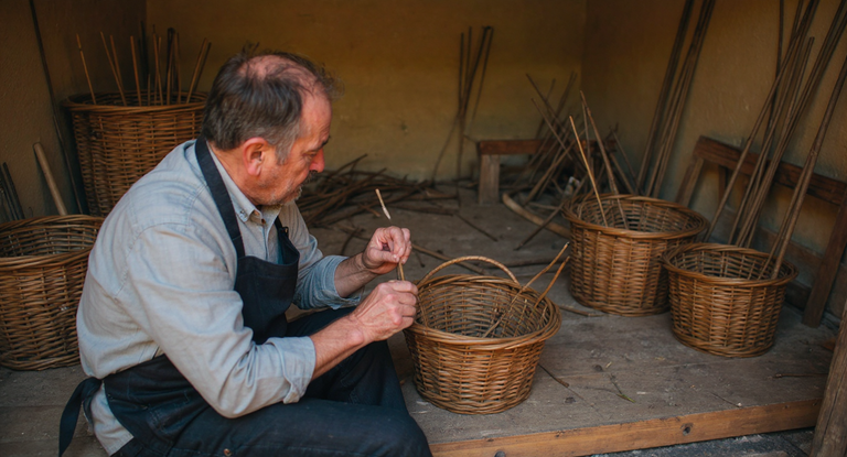 An Artisanal Escape: Discovering London's Hidden Traditional Basket Weaving Workshops